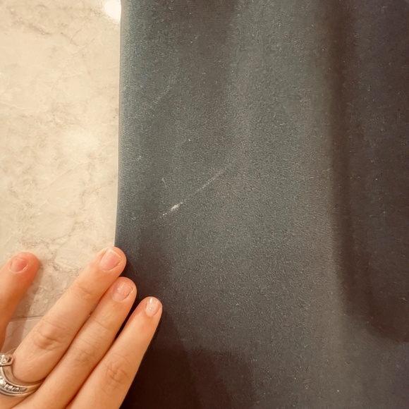 ST JOHN {8} Jogger Pant Black Flat Front Gathered Elastic Ankle - Picture 6 of 6